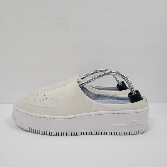 Nike AF1 Lover XX Women's Off White Light Silver Shoes AO1523-100 US Size 9.5 - Picture 2 of 8